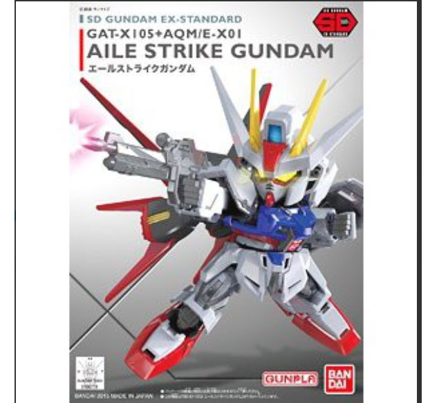 Bandai 4573102656162 sd ex-standard 002 Aile Strike Gundam 4573102575982