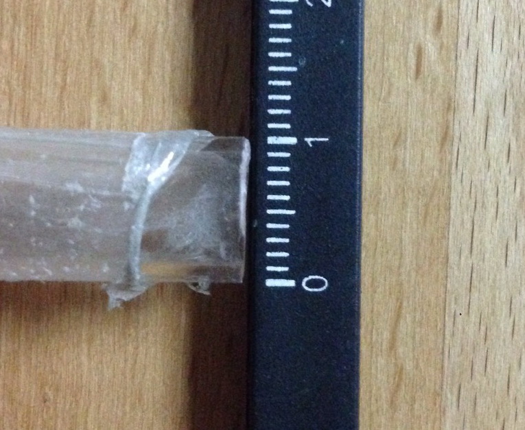 clear plastic tube ท่อใส กลวง 10 mm.