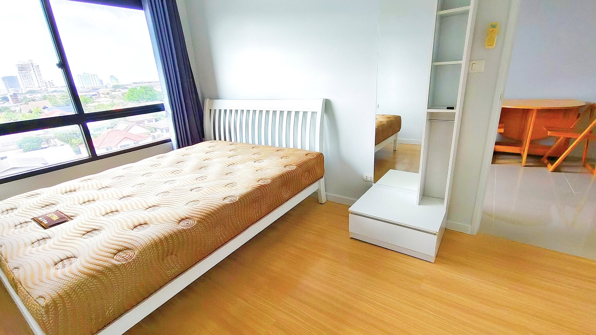 ให้เช่าห้องแบบ 1ห้องนอน 1ห้องน้ำ โซนพื้นที่ MRT ลาดพร้าว คอนโด 624 Condolette Ratchada 36 (624 คอนโดเลต รัชดา 36) Low Rise ขนาดห้อง 28 ตรม. ชั้น 7