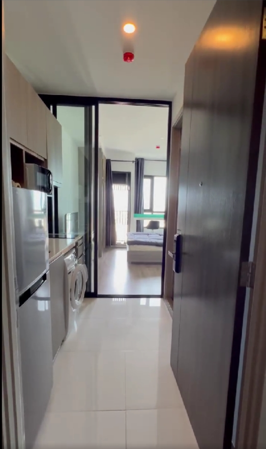 ปล่อยเช่าคอนโด Knightsbridge Prime Onnut (ไนท์บริดจ์ ไพร์ม อ่อนนุช) - Studio 1ห้องน้ำ 1ห้องครัว - ใกล้ BTS อ่อนนุช - ขนาดห้อง 24 ตรม. ชั้น 33