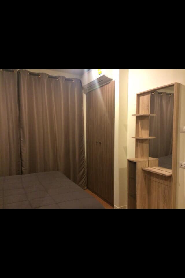 ปล่อยเช่าคอนโด ลุมพินี วิลล์ รามคำแหง 60/2 (Lumpini Ville Ramkhamhaeng 60/2) - 1ห้องนอน 1ห้องน้ำ 1ห้องนั่งเล่น - ใกล้ MRT แยกลำสาลี/เดอะมอลล์บางกะปิ/ม.รามคำแหง - ขนาดห้อง 23 ตรม. ชั้น 24 ตึก A