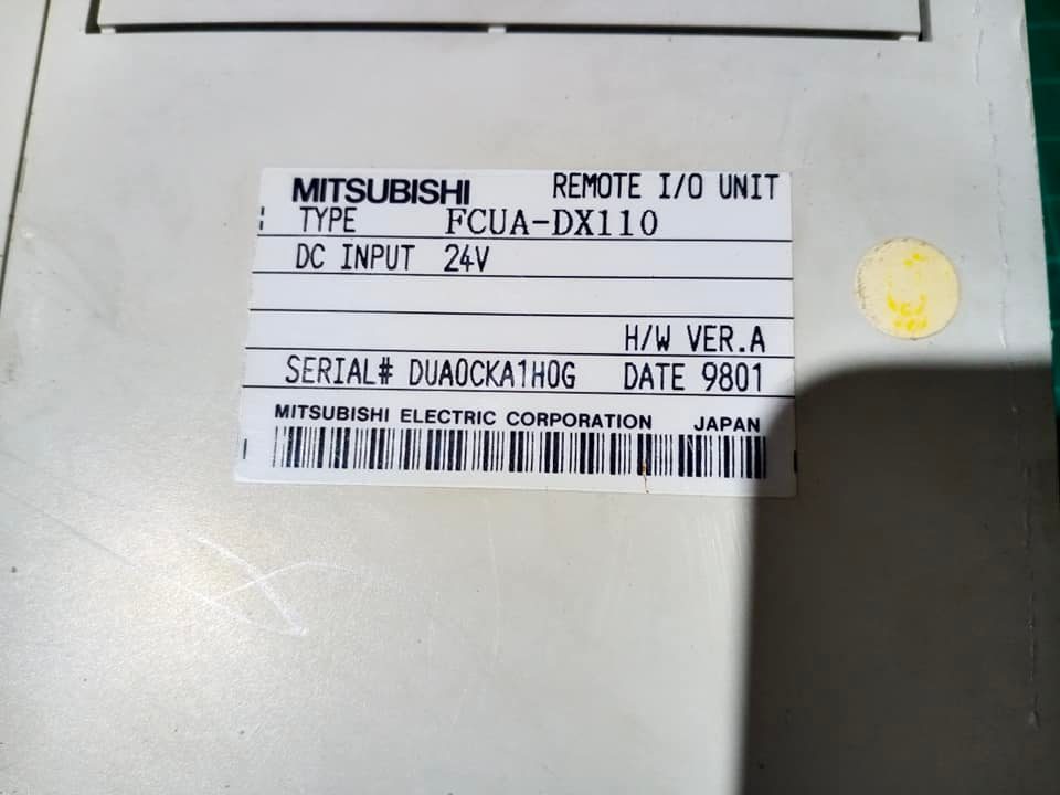 MITSUBISHI FCUA-DX110 INPUT/OUTPUT MODULE