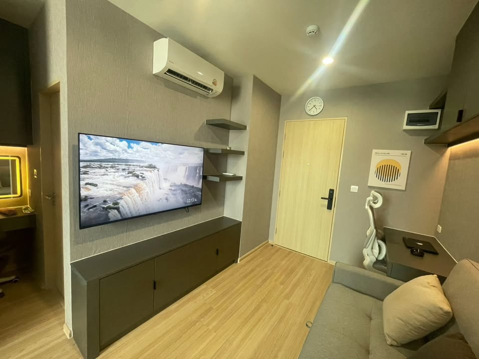 ให้เช่าคอนโด Skyrise Avenue Sukhumvit 64 (สกายไรส์ อเวนิว สุขุมวิท 64) - โซนพื้นที่ BTS ปุณณวิถี ตรงข้ามทรู ดิจิทัล - ห้องแบบ 1ห้องนอน 1ห้องน้ำ - ขนาดห้อง 29 ตรม. ชั้น 45 ตึก D