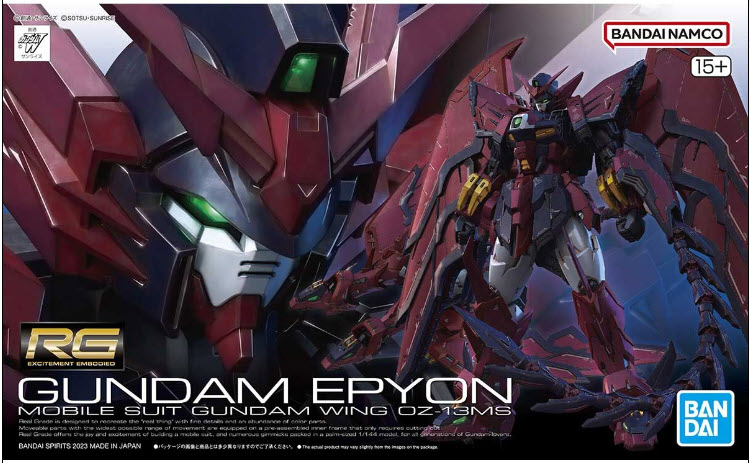 Bandai RG 1/144 GUNDAM EPYON 4573102654427 (fss)