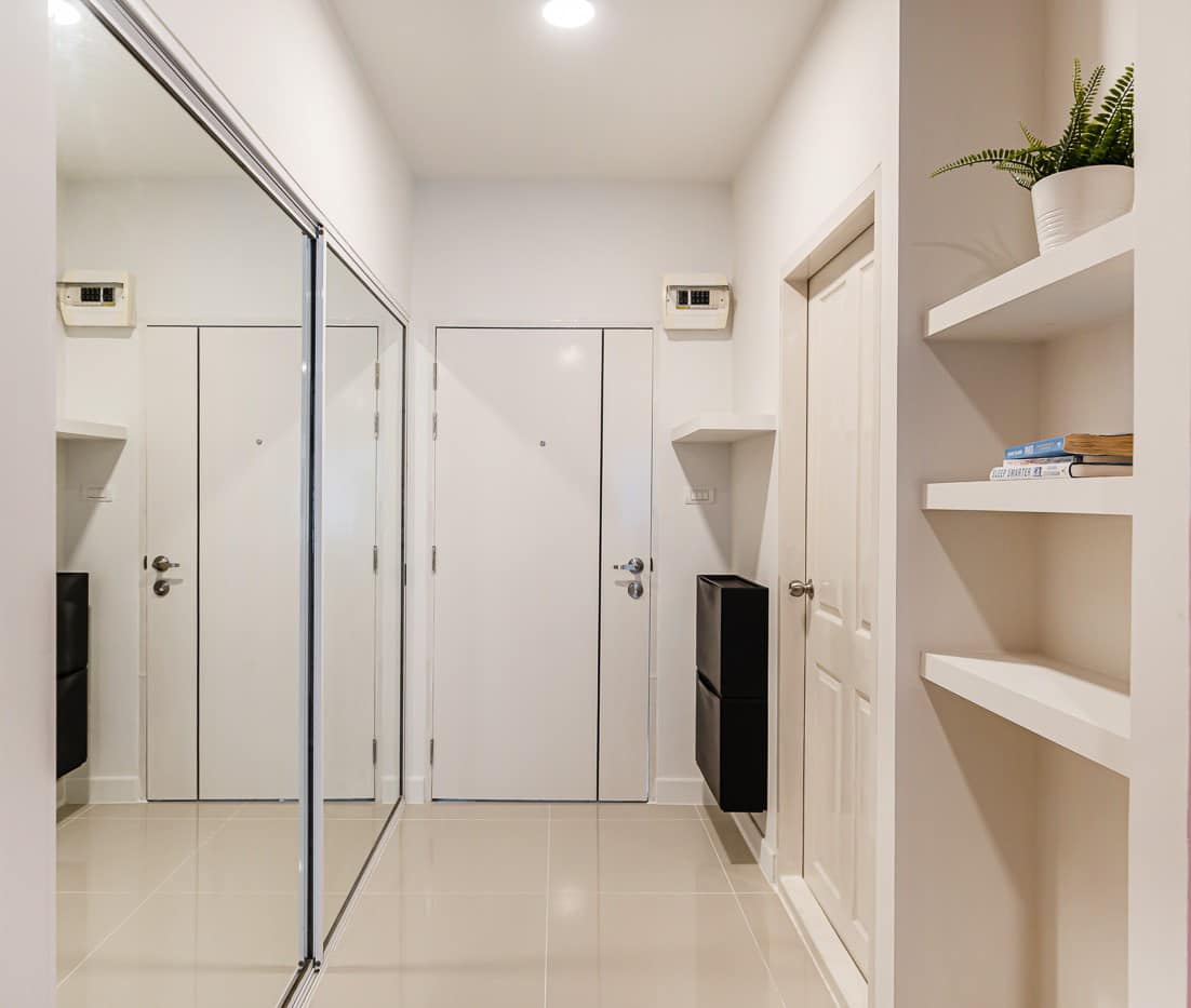 ให้เช่า A Space Sukhumvit 77 (เอ สเปซ สุขุมวิท 77) ตึก E ห้องพร้อมเข้าอยู่