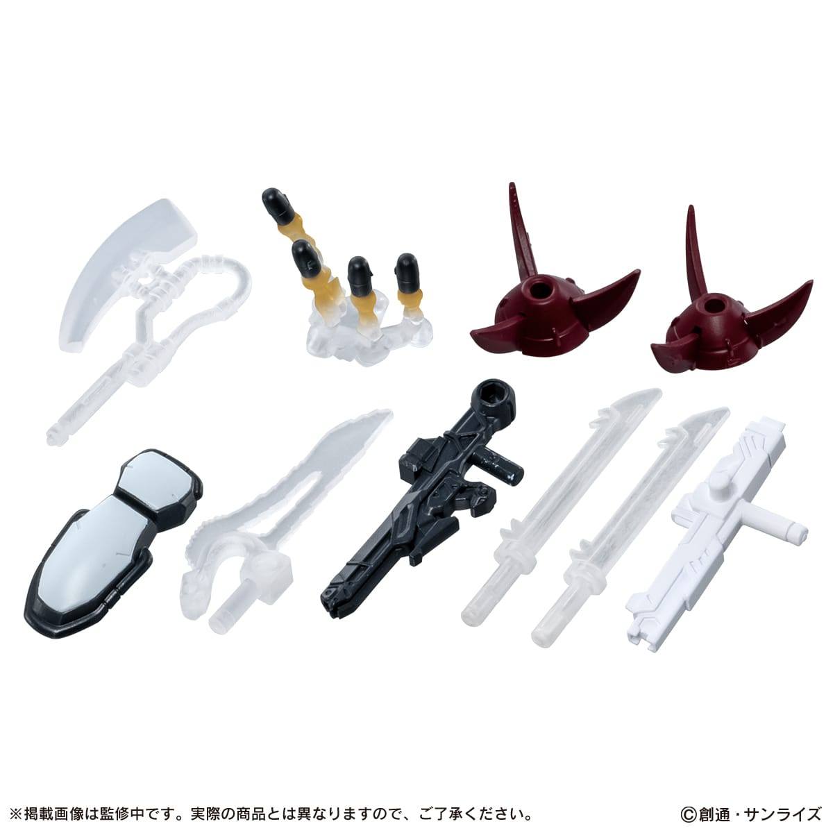Bandai ได้ครบ 5 แบบ 4582769719905 GUNDAM MOBILE SUIT ENSEMBLE 29