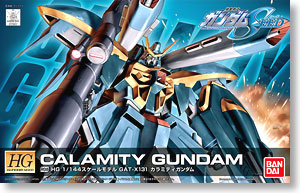 Bandai 4573102557377 hgSeed R08 calamity 1200yen