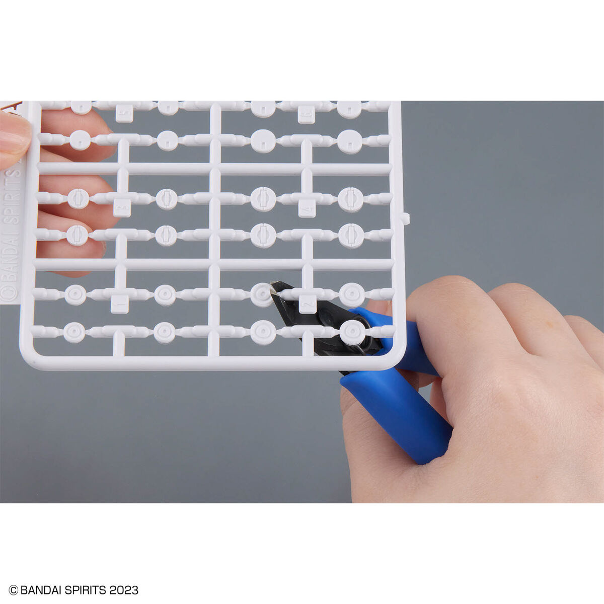 Bandai 4573102671660 CUSTOMIZE MATERIAL (DECORATION PARTS 1 WHITE)