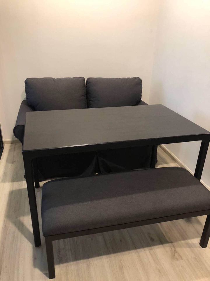 ปล่อยเช่าคอนโด XT HUAIKWANG (เอ็กซ์ที ห้วยขวาง) - 1ห้องนอน 1ห้องน้ำ 1ห้องนั่งเล่น 1ห้องครัว - ใกล้ MRT ห้วยขวาง - ขนาดห้อง 30 ตรม. ชั้น 9 ตึก A