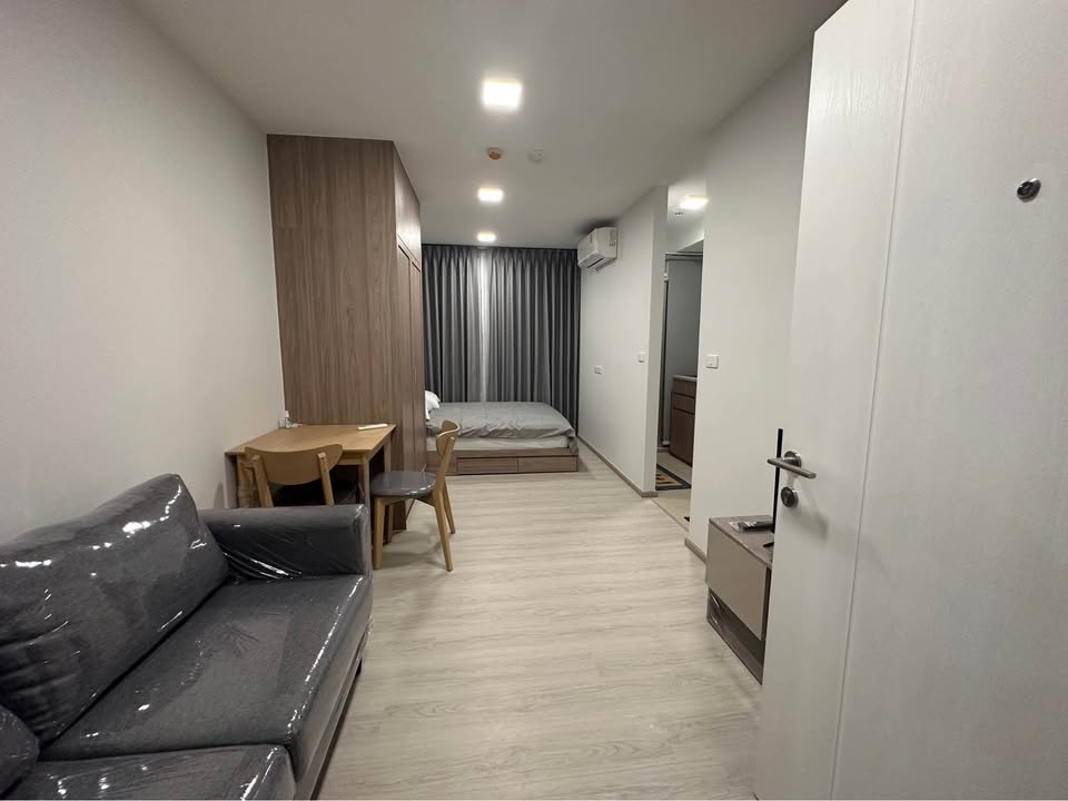 ให้เช่าคอนโด Plum Condo Sukhumvit 62 (พลัมคอนโด สุขมวิท 62) โซนพื้นที่ BTS บางจาก ห้องแบบ Studio / 1ห้องน้ำ · ขนาดห้อง 24 ตรม. ชั้น 7