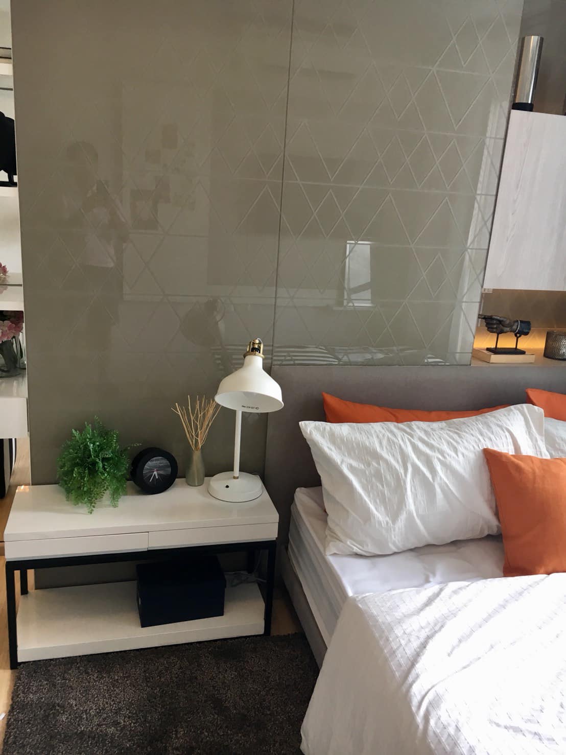 ให้เช่าห้องแบบ 2ห้องนอน 2ห้องน้ำ โซนพื้นที่ The Mall Bangkae MRT หลักสอง คอนโด Fuse Sense' Bangkae (ฟิวส์ เซนเซ่ บางแค) ขนาดห้อง 45 ตรม. ชั้น 6