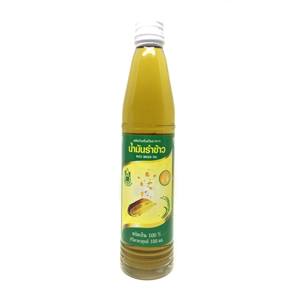 น้ำมันรำข้าวสกัดเย็น 100% ปฐมอโศก (100 มล.)