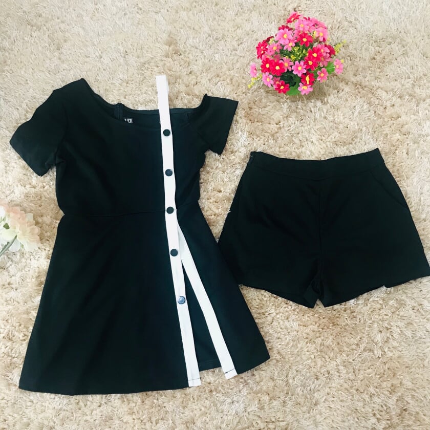 ชุดเข้าเซท เสื้อและกางเกง ดีไซน์เก๋