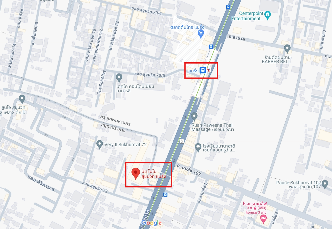 ปล่อยเช่าคอนโด Niche Mono Sukhumvit - Bearing (นิช โมโน สุขุมวิท - แบริ่ง) - 1ห้องนอน(ไม่ใช่กระจก) 1ห้องน้ำ 1ห้องนั่งเล่น 1ห้องครัว - ใกล้ BTS แบริ่ง - ขนาดห้อง 35 ตรม. ชั้น 33