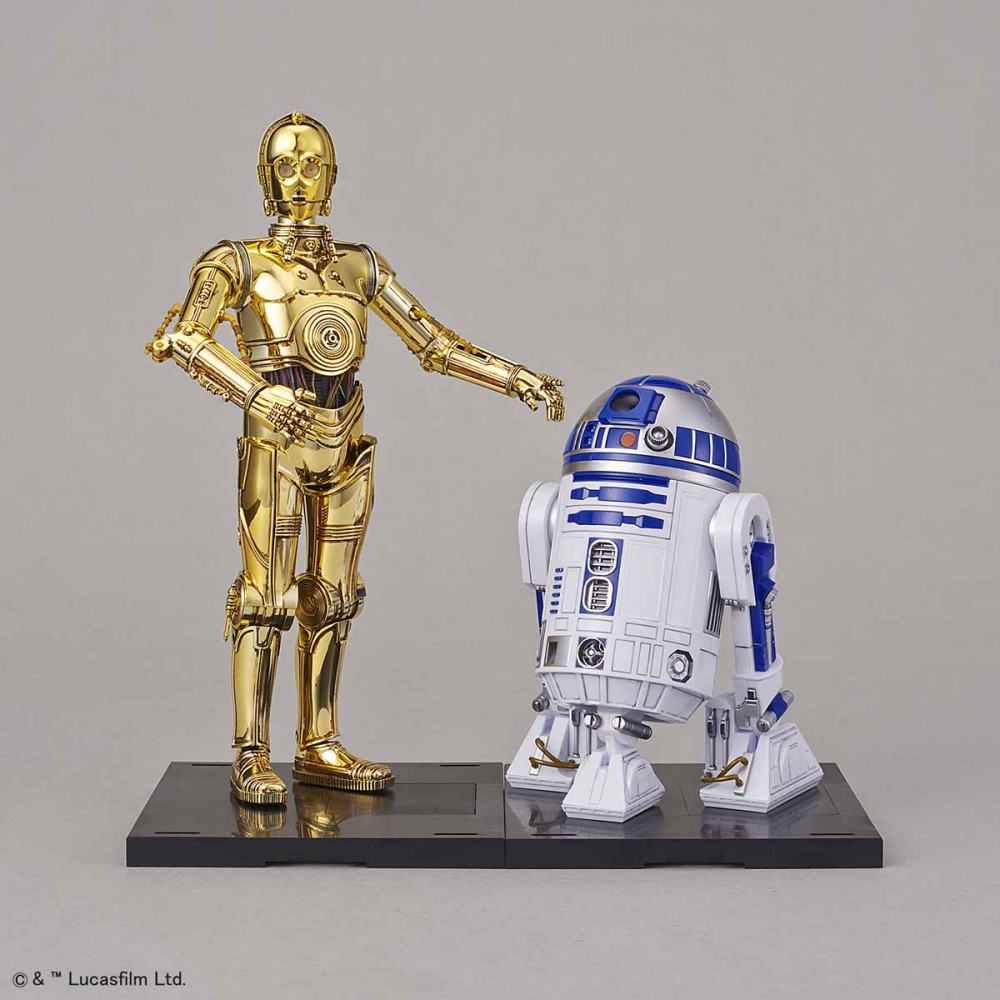 Bandai 4573102674821 1/12 C-3PO & R2-D2 5500yen (โมประกอบ)*