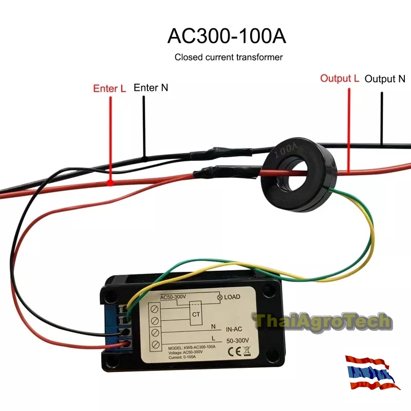 เครื่องมือวัด กำลังงาน กระแส แรงดัน สำหรับไฟฟ้ากระแสสลับ พร้อมเซนเซอร์วัดอุณหภูมิ KEWEISI,KWS-AC300 Digital Voltmeter AC 50-300V Voltage 45-65Hz Power Energy Meter LED Wattmeter