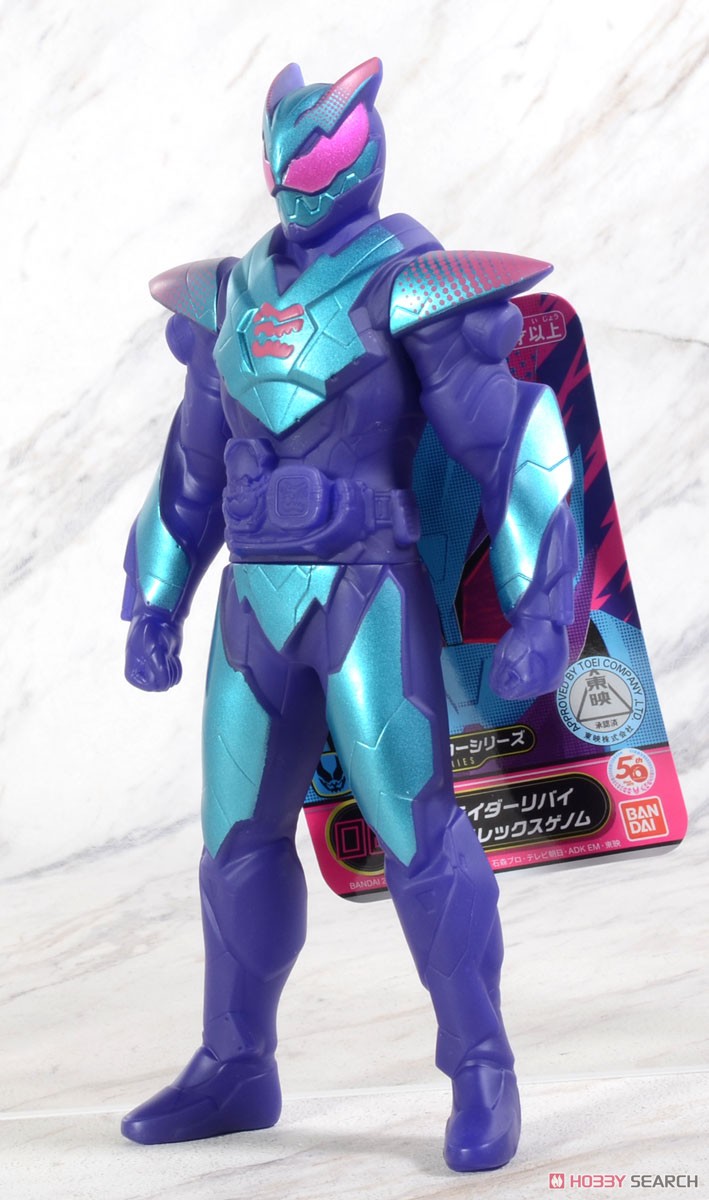 (เหลือ1ชิ้น ทักแชทก่อนโอน) 4549660710677 rider hero series 06 kamen rider revi barid rex genome
