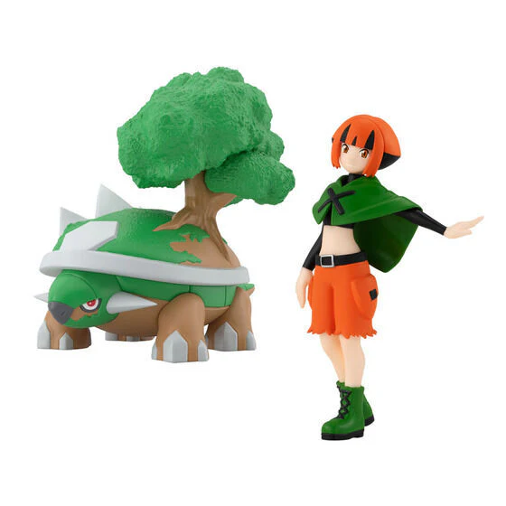 Preorderเข้า 12/2025-1/2026 รบกวนสั่งแยกกับสินค้ารายการอื่นครับ Bandai 4570117926952 POKEMON SCALE WORLD SINNOH REGION GARDENIA & TORTERRA W/O GUM