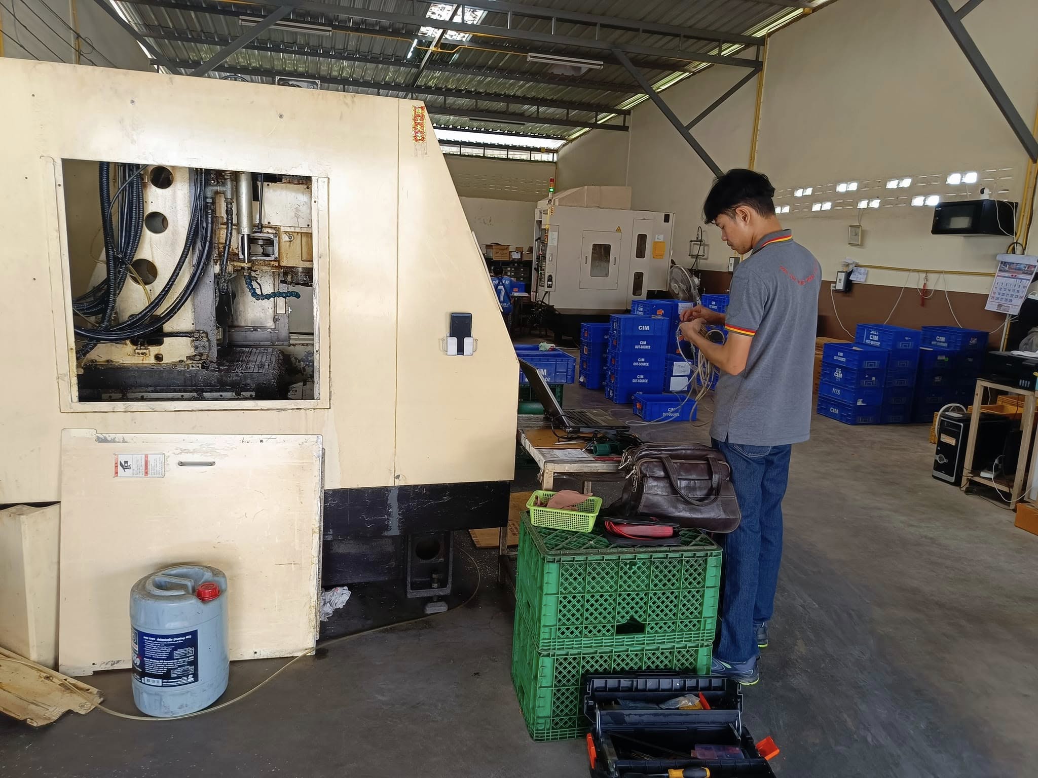 Service cnc ยี่ห้อ HOWA MZN-320 MITSUBISHI M64A