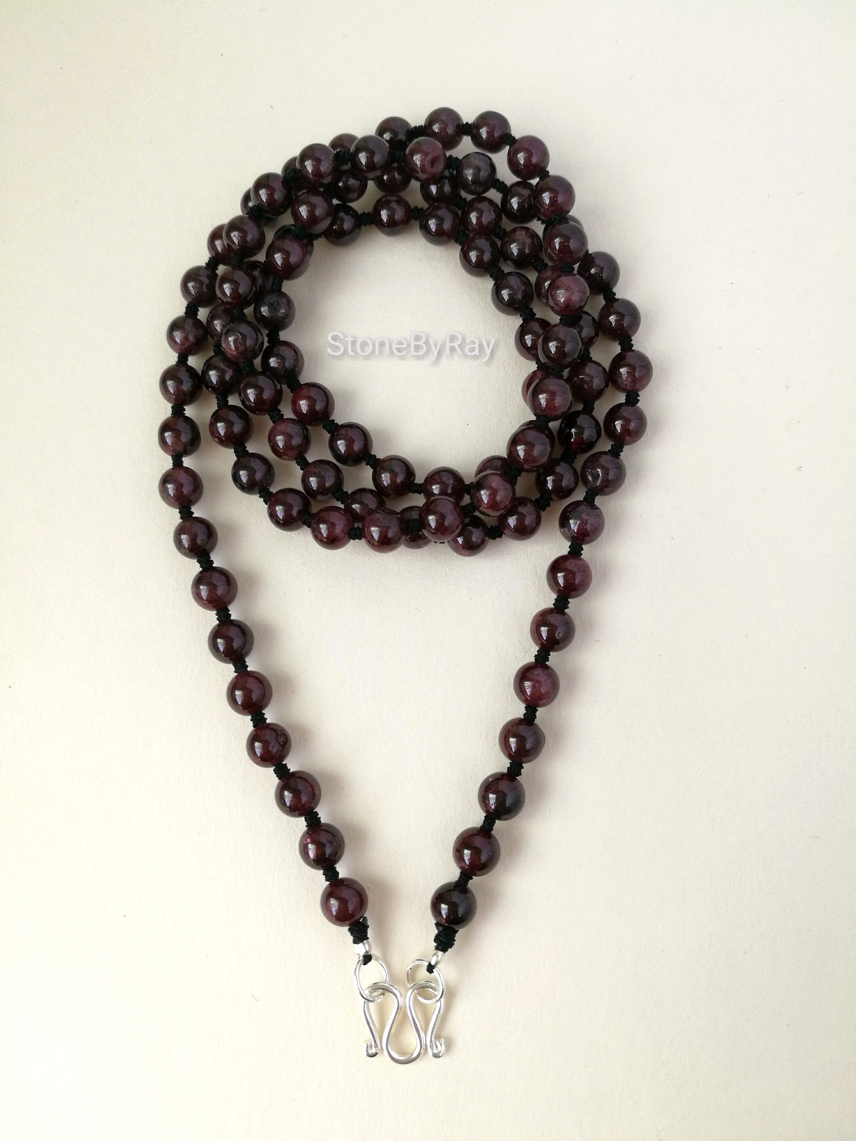 สร้อยคอมงคลพลอยโกเมน(Garnet)