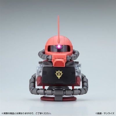 (เหลือ 1 ชิ้น รอเมล์ฉบับที่2 ยืนยัน ก่อนโอน) (p-bandai) exceed model zaku kead lighting & sound bust set