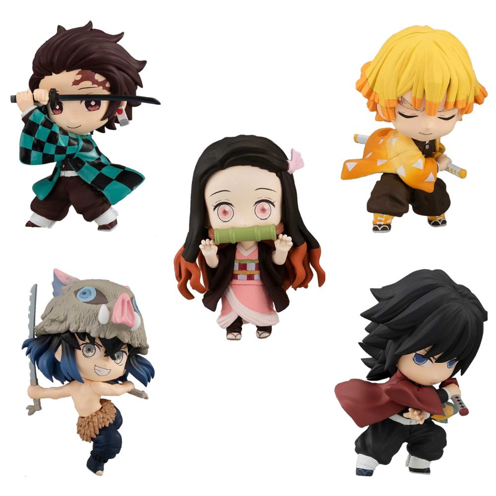 4549660608912 (set 5) chibi masters demon slayer