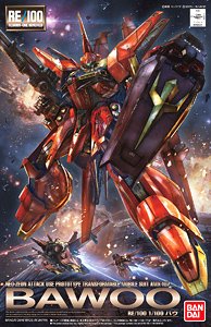 Preorderเข้าเดือน 1-2/2026 รบกวนสั่งแยกกับสินค้ารายการอื่นครับ Bandai 4573102720757 RE1/100 AMX-107 Bawoo 3500yen