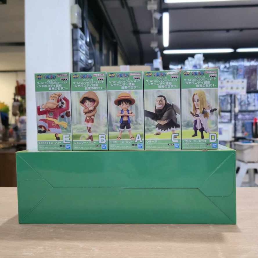 Banpresto 4983164297782 (set5) ได้ครบ5แบบ one piece WCF-sabaody island the worst generation1