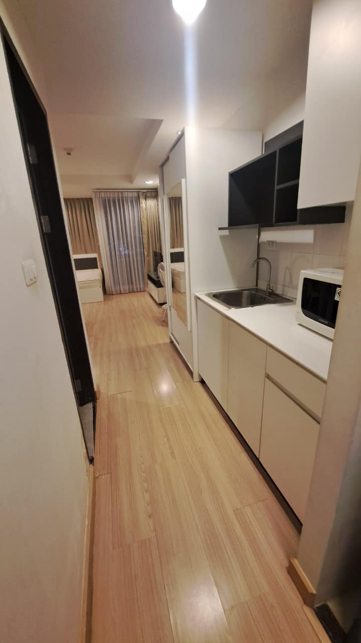 ปล่อยเช่าคอนโด The Kris Ratchada 17 (เดอะ คริส รัชดา 17) - โซน MRT สุทธิสาร Studio 1ห้องน้ำ - ขนาดห้อง 26.7 ตรม. ชั้น 3