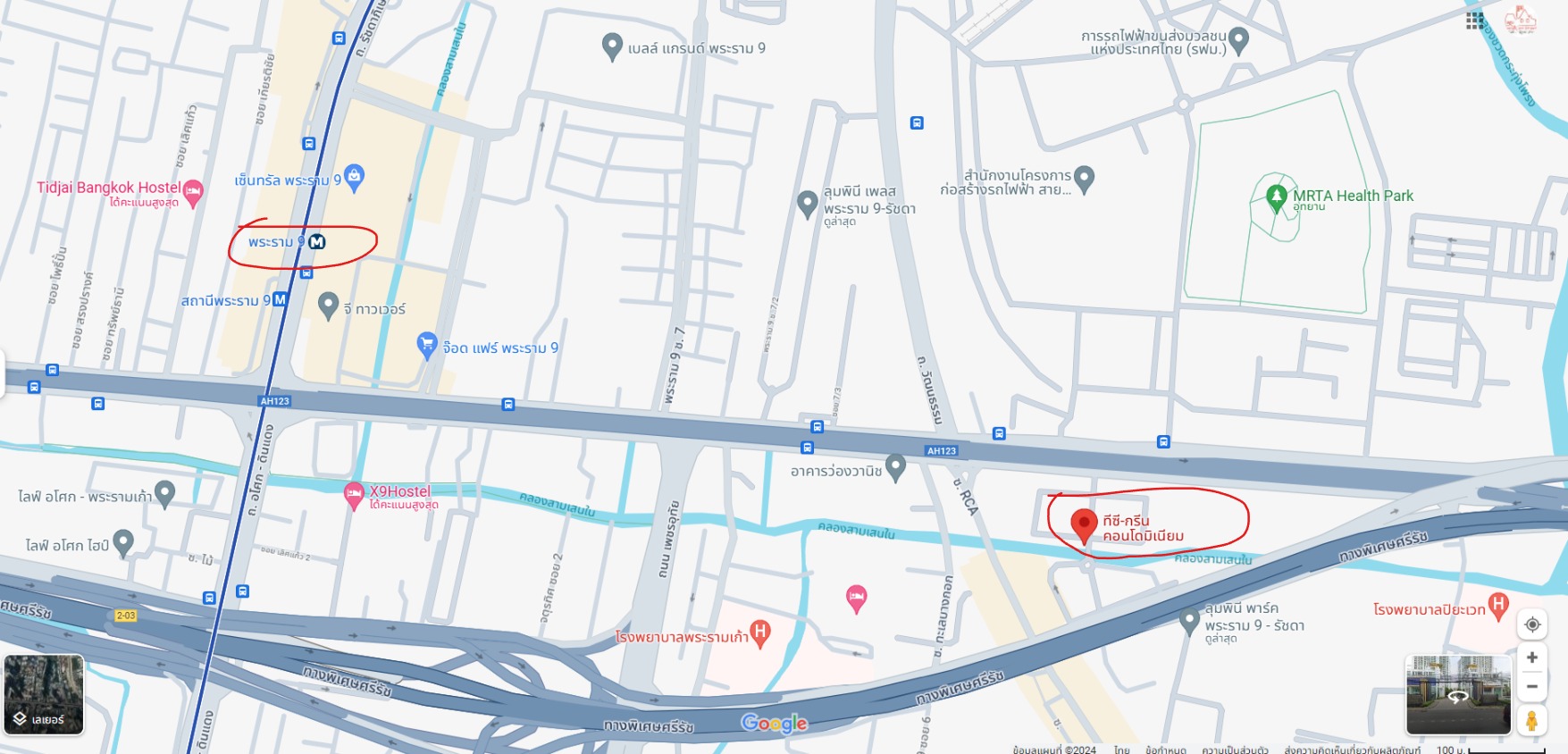ปล่อยเช่าคอนโด TC Green Rama 9 (ทีซี กรีน พระราม 9) - Stuidio 1ห้องน้ำ - ใกล้ MRT พระราม 9 - ขนาดห้อง 31 ตรม. ชั้น 11 ตึก A