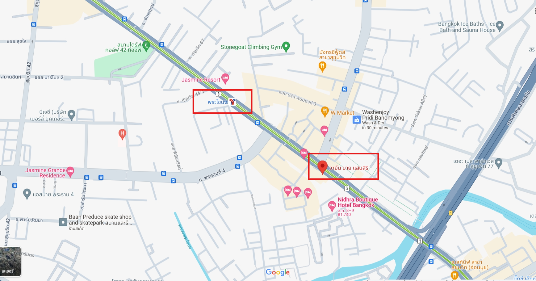 ปล่อยเช่าคอนโด WYNE Sukhumvit (วายน์ สุขุมวิท) - 1ห้องนอน 1ห้องน้ำ 1ห้องนั่งเล่น - ใกล้ BTS พระโขนง - ขนาดห้อง 30 ตรม. ชั้น 20