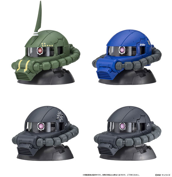 GD EXCEED MODEL ZAKU HEAD 4 **ได้4หัว**