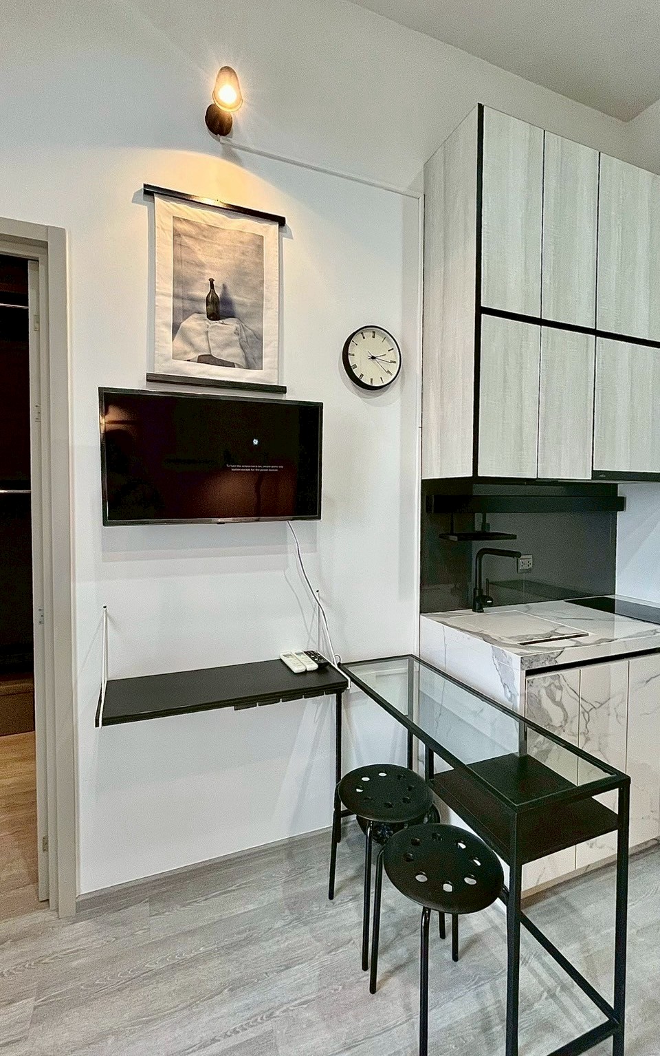 คอนโด THE LINE Sukhumvit 101 (เดอะ ไลน์ สุขุมวิท 101) High Rise โซนพื้นที่ BTS ปุณณวิถี ให้เช่าห้องแบบ 1ห้องนอน 1ห้องน้ำ ขนาดห้อง 27 ตรม. ชั้น 10