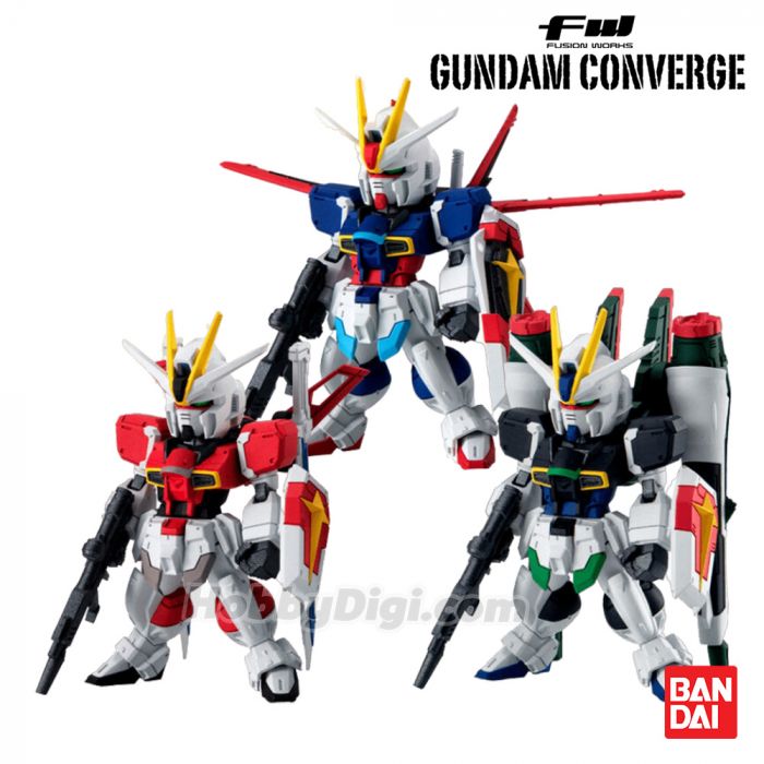 Bandai 4570117912658 FW GUNDAM CONVERGE IMPULSE GUNDAM SILHOUETTE SET W/O GUM