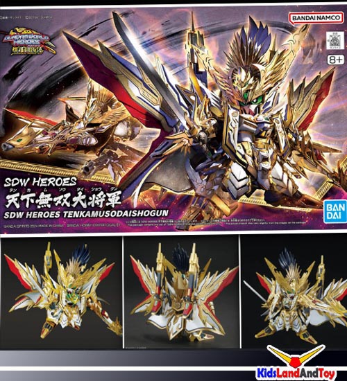 Bandai 4573102662989 SDW HEROES TENKAMUSODAISHOGUN