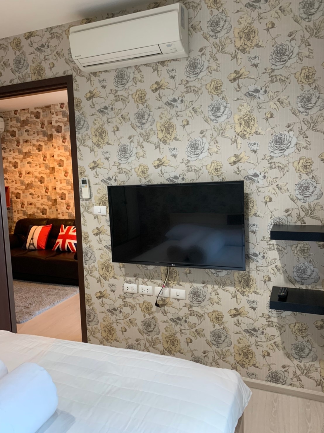 ให้เช่า Rhythm Asoke (ริทึ่ม อโศก) 1ห้องนอนชั้น24แต่งสวย