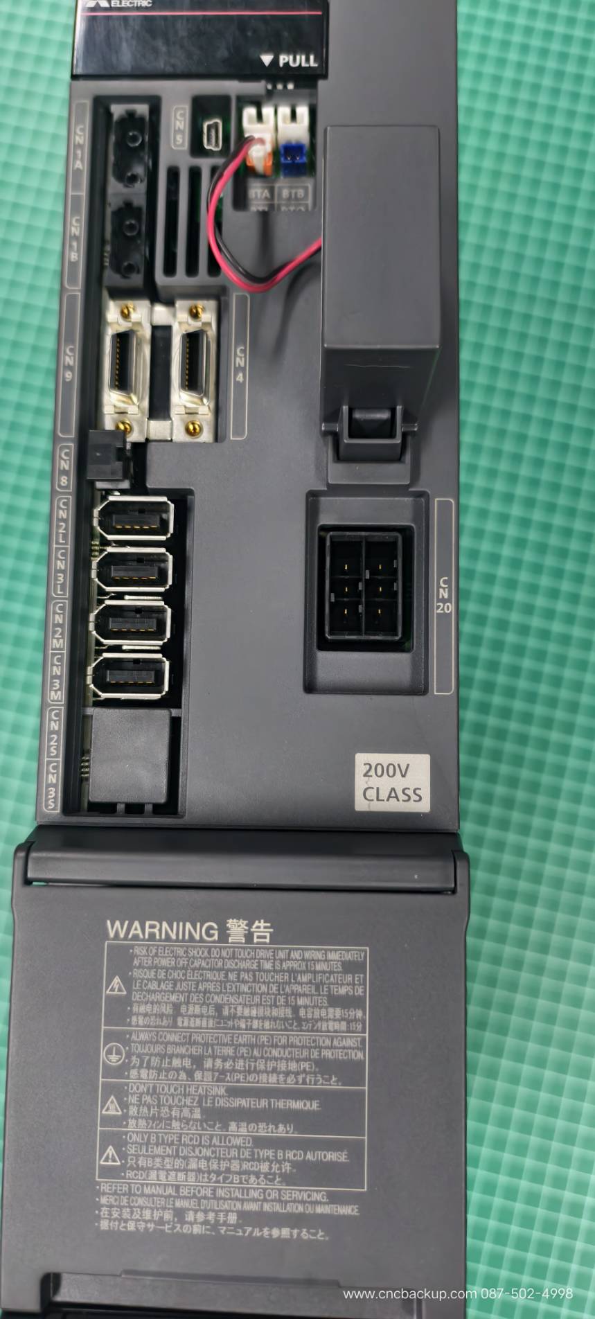 MITSUBISHI MDS-E-V2-160 SERVO DRIVE FOR M800/M80