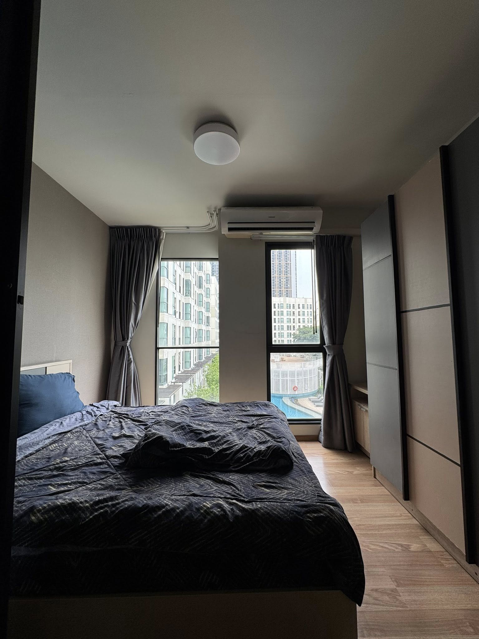ให้เช่าคอนโด Unio Sukhumvit 72 (ยูนิโอ สุขุมวิท 72) โซนพื้นที่ BTS แบริ่ง ห้องแบบ 1ห้องนอน / 1ห้องน้ำ ขนาดห้อง 28 ตรม. ชั้น 4