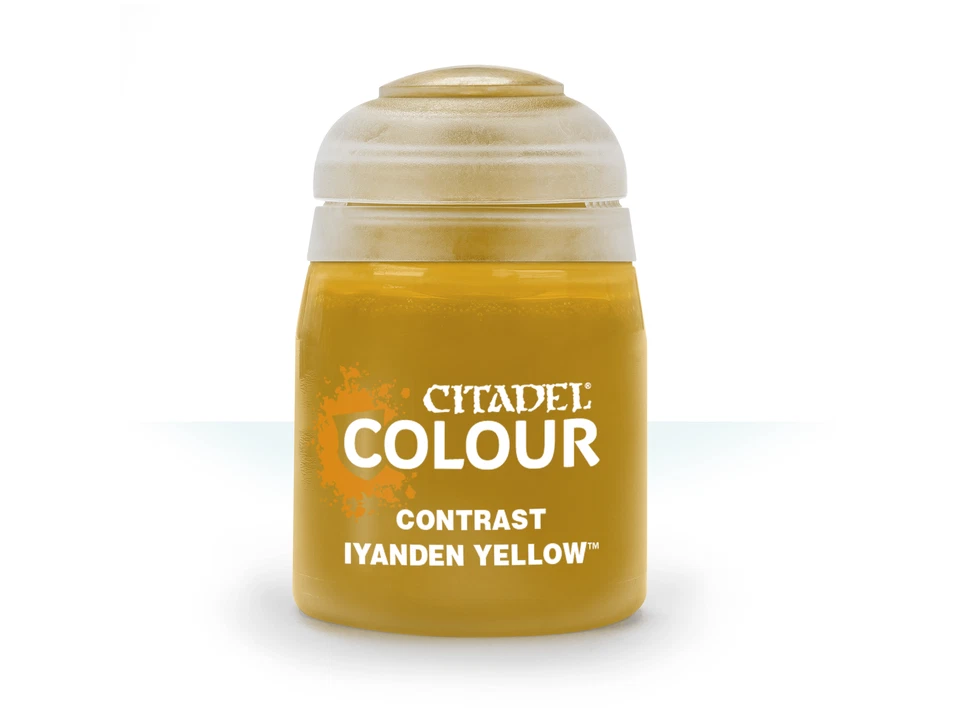 citadel 5011921184798 สีcitadel contrast: iyanden yellow 18ml. เหลือง