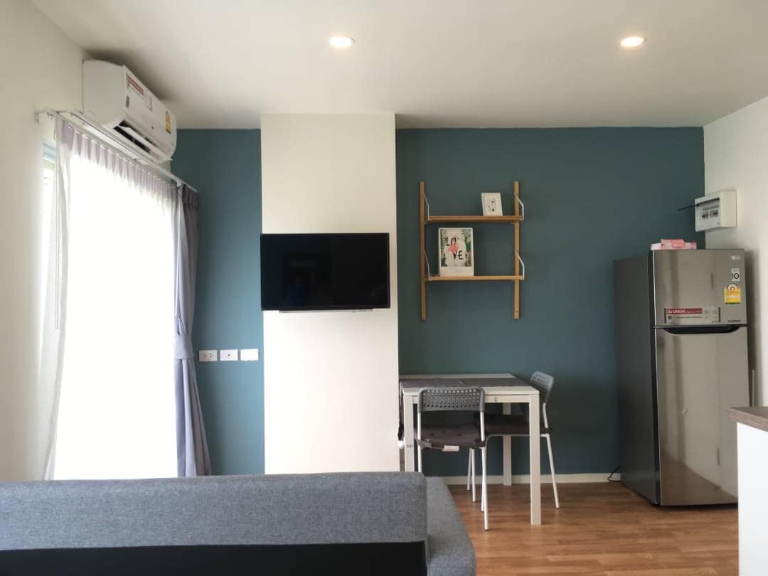 ปล่อยเช่าคอนโด Lumpini Ville Pranangklao - Riverview (ลุมพินี วิลล์ พระนั่งเกล้า – ริเวอร์วิว) - Studio 1ห้องน้ำ - ใกล้ MRT ไทรม้า - ขนาดห้อง 23 ตรม. ชั้น 7