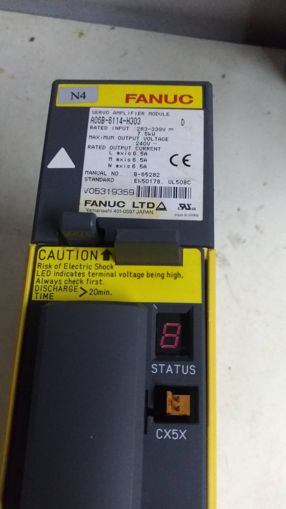 FANUC A06B-6114-H303 SERVO DRIVE