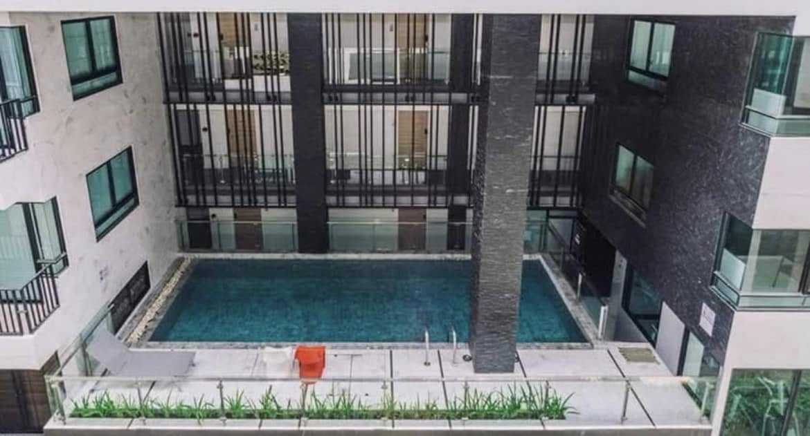 ปล่อยเช่า H2 Ramindra 21 (เอชทู รามอินทรา 21) - โซนพื้นที่ MRT ลาดปลาเค้า 1ห้องนอน 1ห้องน้ำ - ขนาดห้อง 22.48 ตรม. ชั้น 8 ตึก glass - ให้เช่า 7,000 ต่อเดือน