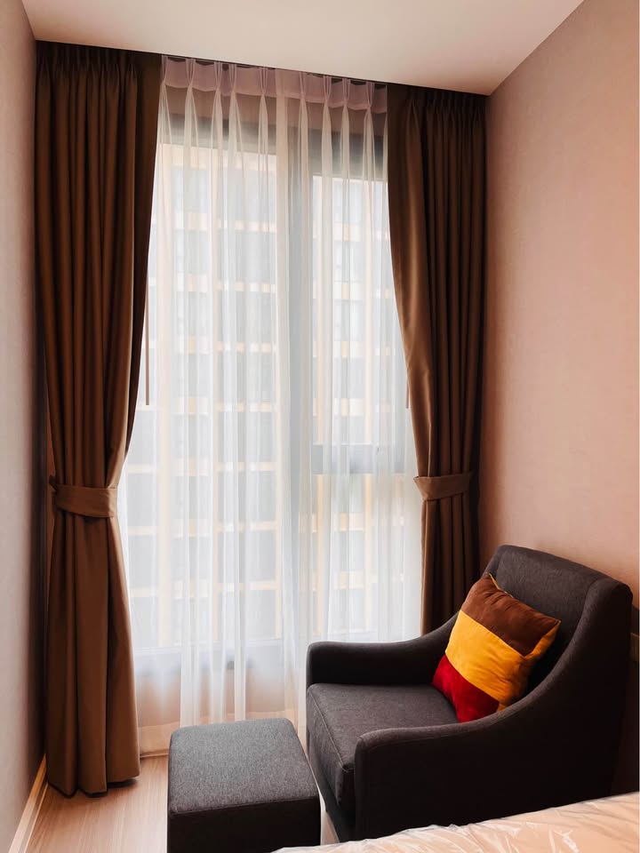 คอนโด Denim Jatujak (เดนิม จตุจักร) High Rise โซนพื้นที่ BTSหมอชิต MRTจตุจักร ให้เช่าห้องแบบ Studio 1ห้องน้ำ 1ครัวปิด ขนาดห้อง 23 ตรม. ชั้น 17 ตึก C