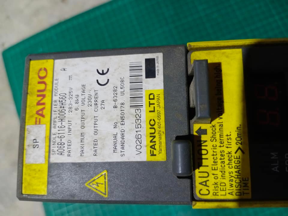 FANUC A06B-6116-H006#H560 SPINDLE SERVO AMPLIFIER MODULE