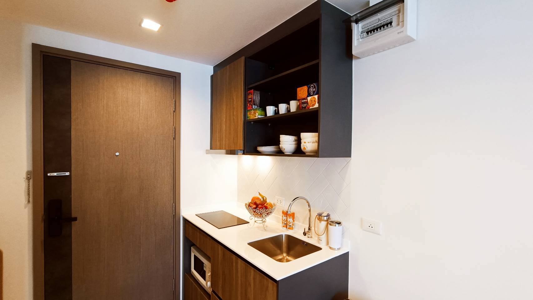 ให้เช่าห้องแบบ 1ห้องนอน 1ห้องน้ำ โซนพื้นที่ BTS ห้าแยกลาดพร้าว คอนโด THE LINE Phahonyothin Park (เดอะ ไลน์ พหลโยธิน พาร์ค) High Rise ขนาดห้อง 32.5 ตรม. ชั้น 30 ตึก B