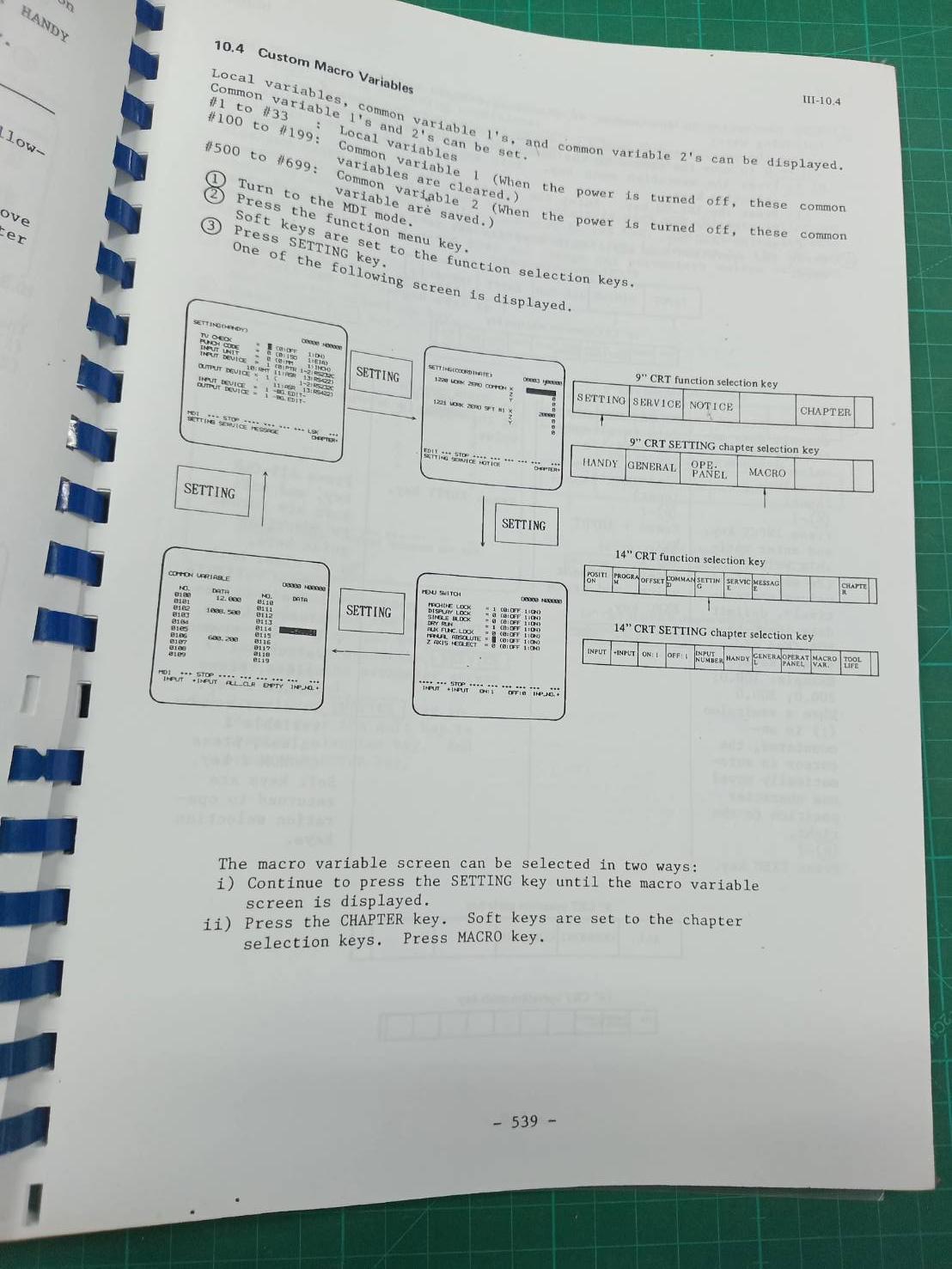 FANUC 15MA 15MF 150MA OPERATION MANUAL