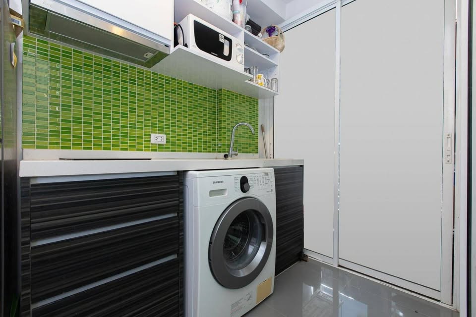 ให้เช่าห้องแบบ 1ห้องนอน 1ห้องน้ำ โซนพื้นที่ MRT สุทธสาร คอนโด Chateau in Town Ratchada 20 (ชาโตว์ อินทาวน์ รัชดา20) Low Rise ขนาดห้อง 54 ตรม. ชั้น 5