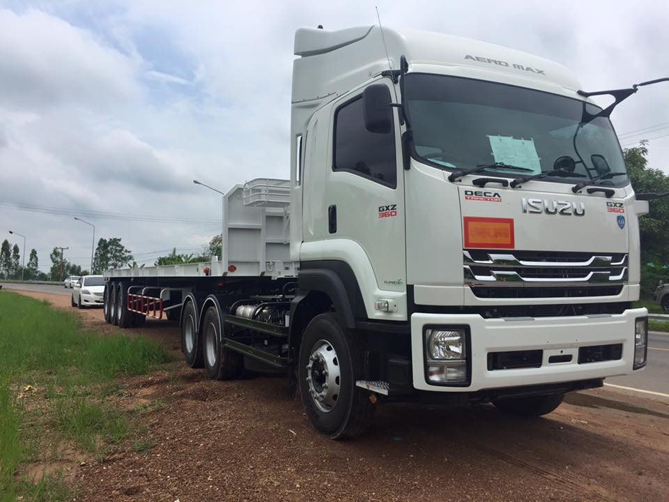 หัวลากอีซูซุ รุ่น GXZ77NXXFB 349 แรงม้า