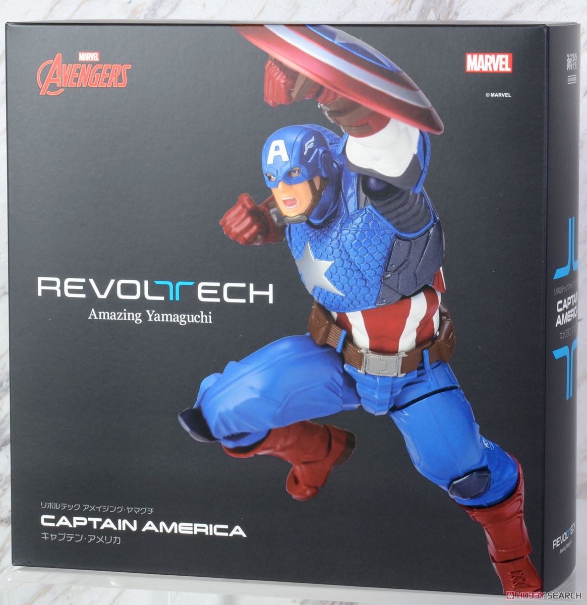 (เหลือ1ชิ้น 4537807013460 revoltech-Amazing Yamaguchi No.007 [Captain America
