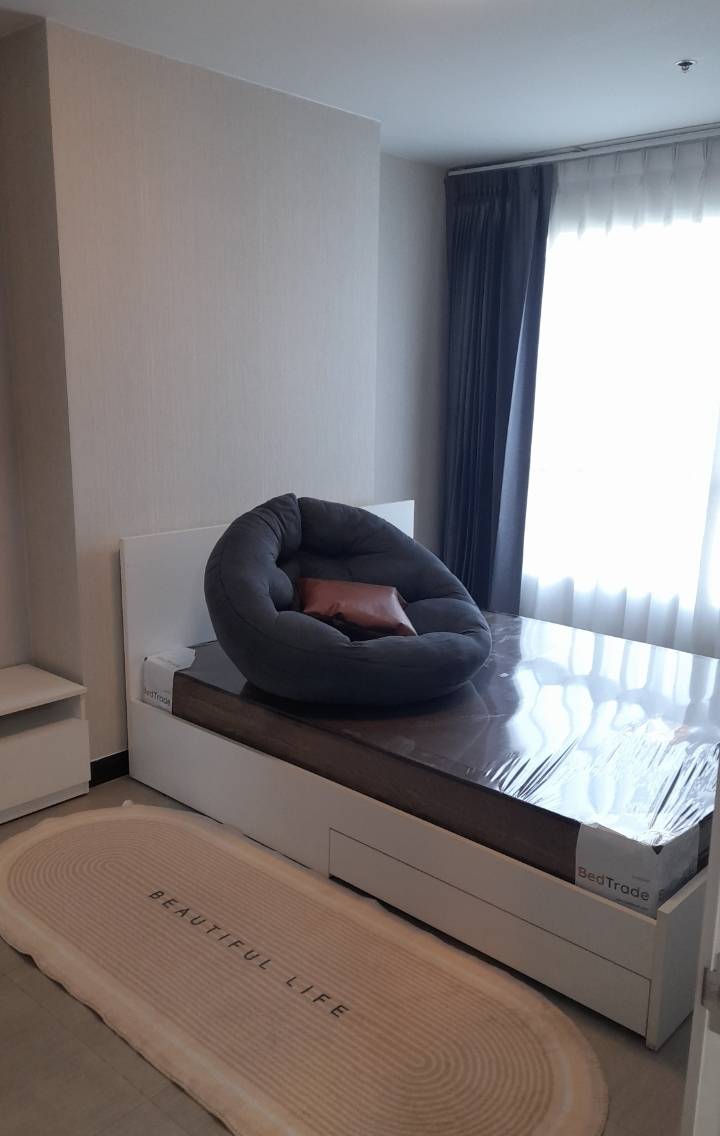 ให้เช่าห้องแบบ 2ห้องนอน 2ห้องน้ำ โซนพื้นที่ MRT หลักสอง คอนโด Fuse Sense Bangkae (ฟิวส์ เซนเซ่ บางแค) High Rise ขนาดห้อง 46 ตรม. ชั้น 3